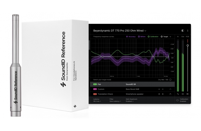 Bundle Microfon + DAW + Software Calibrare Sonarworks SoundID Reference for Speakers & Headphones with Measurement Microphone