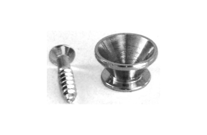 Buton pentru curea Ortega Strap Pin Chrome diameter 13,7mm H=7,7mm
