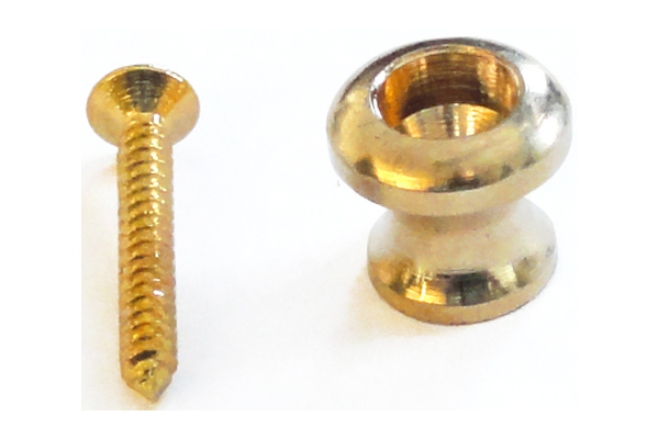 Strap Pin Gold diameter=10mm, H=9mm 