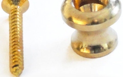 Buton pentru curea Ortega Strap Pin Gold diameter=10mm, H=9mm 