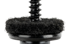 Buton pentru curea Ortega strap pins (pair) incl. washer and screw -  Black