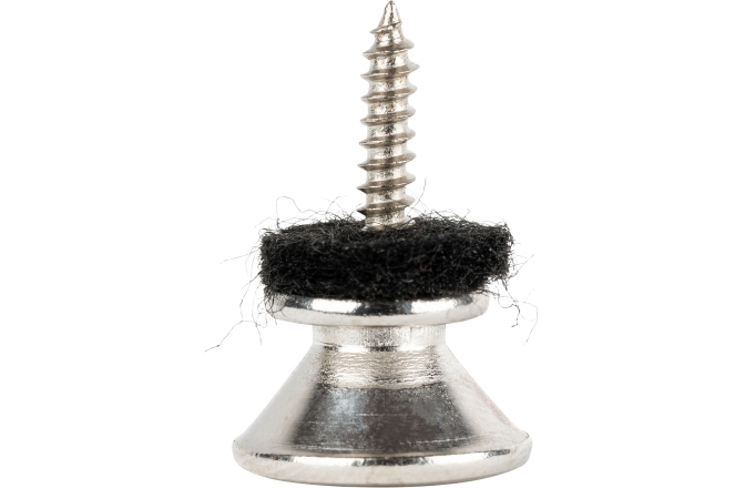 Buton pentru curea Ortega strap pins (pair) incl. washer & screw - Chrome
