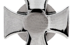 Butoni pentru chitară Grover S 640C - Artist Strap Buttons, Iron Cross - Chrome