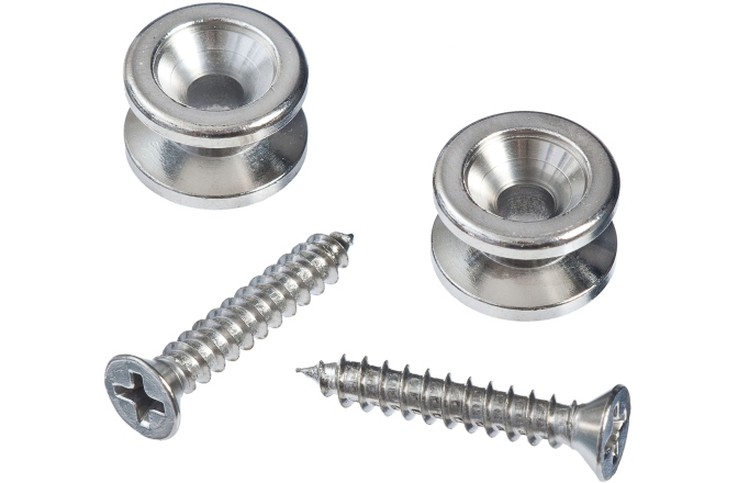 Butoni pentru Curea Daddario Brass End Pins - Chrome