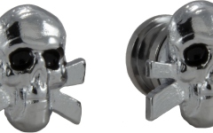 Butoni pentru curea Grover  S 610C - Artist Strap Buttons, Skull - Chrome