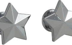 Butoni pentru curea Grover S 630C - Artist Strap Buttons, Star - Chrome