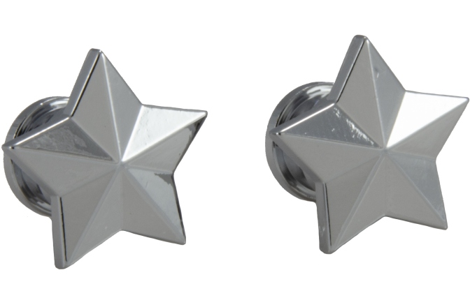 Butoni pentru curea Grover S 630C - Artist Strap Buttons, Star - Chrome