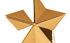 Butoni pentru curea Grover  S 630G - Artist Strap Buttons, Star - Gold