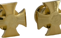 Butoni pentru curea Grover  S 640G - Artist Strap Buttons, Iron Cross - Gold