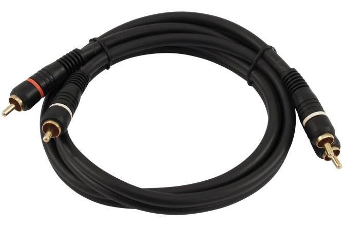 cablu 2xRCA Omnitronic Dual RCA Cable 0.3m