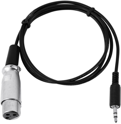 Eurolite DMX-Adapter OUT Jack 3,5/XLR 1m