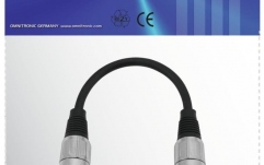 cablu adaptor Omnitronic Adaptercable XLR(F)/XLR(F) 0.2m bk