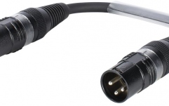 Cablu Adaptor Sommer Adaptercable XLR(M)/XLR(M) 0.15m bk