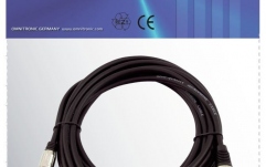 Cablu adaptor XLRf-TS Omnitronic Adaptercable XLR(F)/Jack mono 5m bk