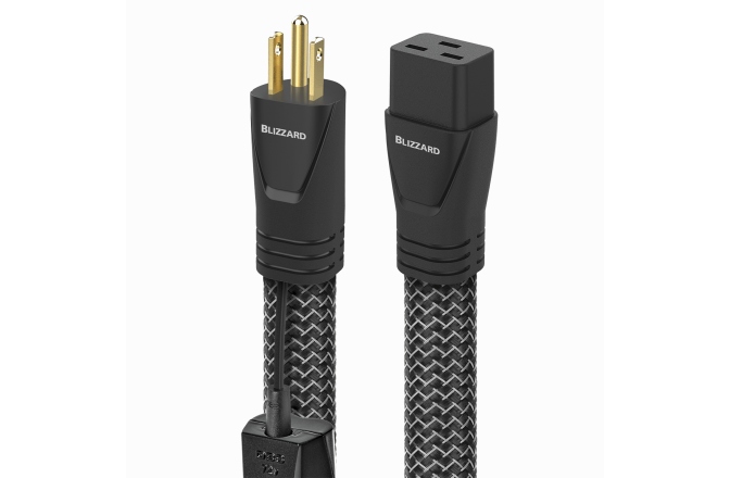 Cablu alimentare  Audioquest BLIZZARD C19 DBS Black 1m