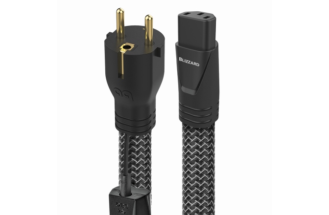 Cablu alimentare  Audioquest BLIZZARD C19 DBS Black 1m