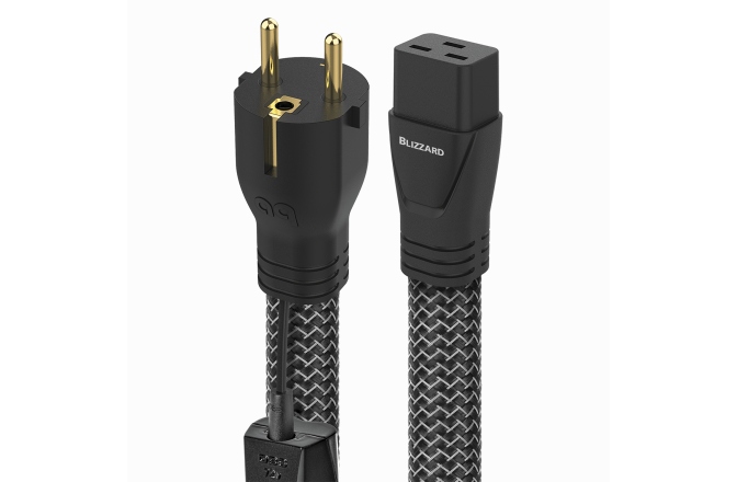 Cablu alimentare  Audioquest BLIZZARD C19 DBS Black 1m