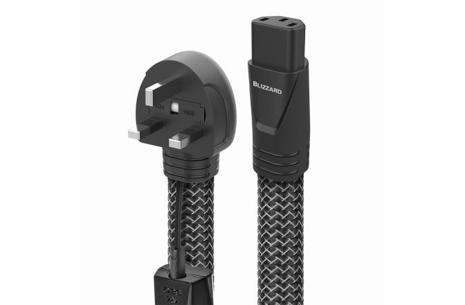 Cablu alimentare  Audioquest BLIZZARD C19 DBS Black 1m