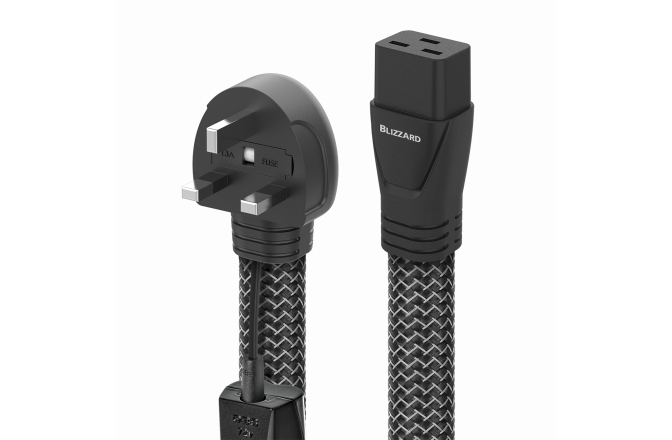 Cablu alimentare  Audioquest BLIZZARD C19 DBS Black 2m