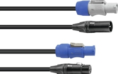 Cablu Alimentare/DMX / Combi Sommer Cable Combi DMX PowerCon/XLR 10m