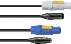 Cablu Alimentare/DMX / Combi Sommer Cable Combi DMX PowerCon/XLR 2.5m