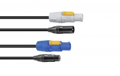 Cablu Alimentare/DMX / Combi Sommer Combi Cable DMX PowerCon/XLR 2.5m