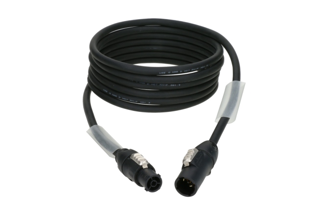 Cablu alimentare exterior Klotz robust H07RN-F power cable 3G 1.5 mm²powerCON TRUE1 M/F - 7.5 m