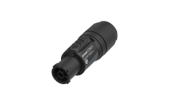 Cablu alimentare exterior Klotz TITANEX H07RN-F power cable 3G 2.5 mm²powerCON TRUE1 M/F - 1x transparent - 0.5 m