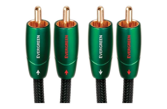 Cablu audio 2RCA - 2RCA  Audioquest Evergreen 1m  2RCA - 2RCA 