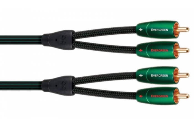 Cablu audio 2RCA - 2RCA  Audioquest Evergreen 1m  2RCA - 2RCA 
