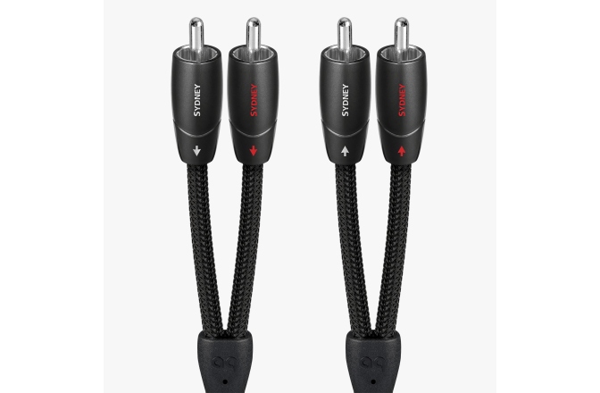 Cablu audio 2RCA - 2RCA  Audioquest Sydney 1.0m (pure PSC+ copper) 2RCA - 2RCA 