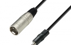 Cablu audio Adam Hall 3Star 3.5TRS-XLRm 1m