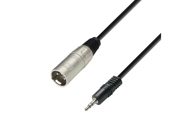 Cablu audio Adam Hall 3Star 3.5TRS-XLRm 3m