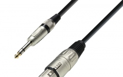 Cablu audio Adam Hall 3Star XLRf-TRS 3m