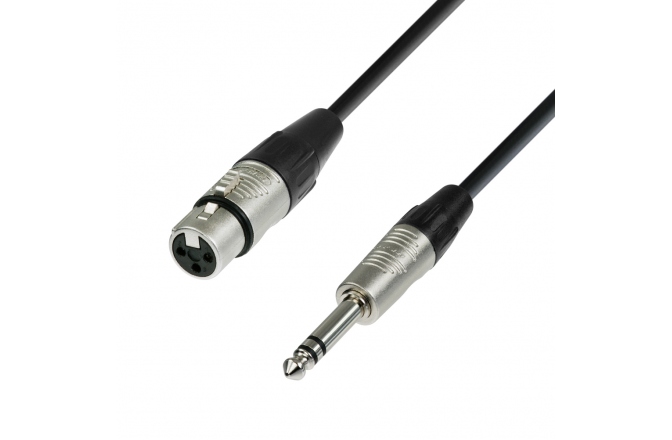 Cablu audio Adam Hall 4Star Mic XLRf-TRS 10m