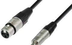 Cablu audio Adam Hall 4Star Mic XLRf-TS 3m