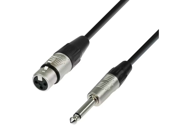 Cablu audio Adam Hall 4Star Mic XLRf-TS 3m
