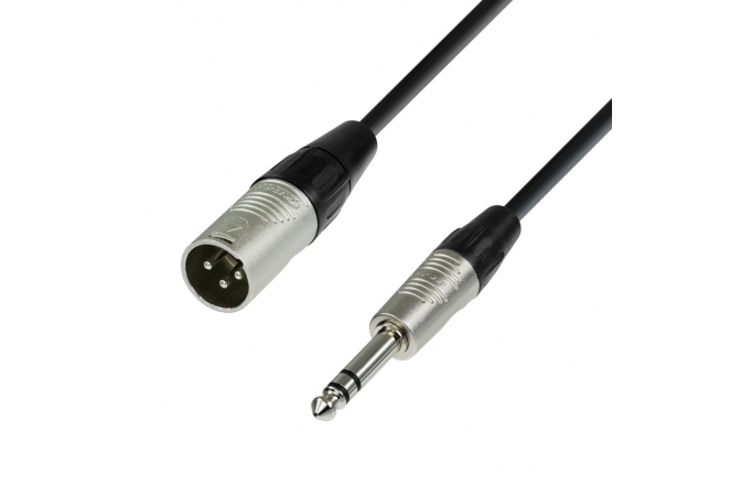 Cablu audio Adam Hall 4Star XLRm-TRS 0.6m