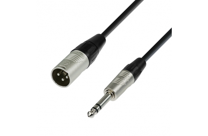 Cablu audio Adam Hall 4Star XLRm-TRS 6m