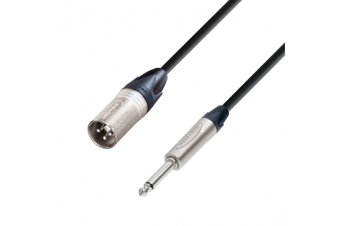 Cablu audio Adam Hall 5Star Line-Mic XLR-TS 10m