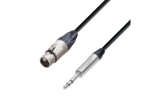 Cablu audio Adam Hall 5Star Mic XLRf-TRS 10m