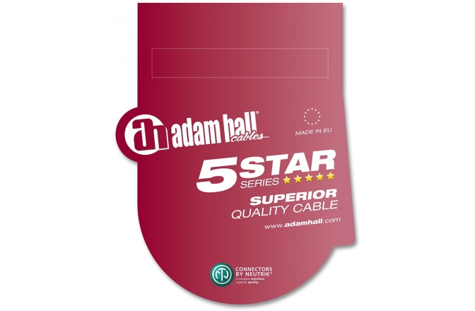 Cablu audio Adam Hall 5Star XLRm-TRS 3m