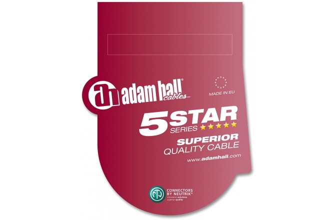 Cablu audio Adam Hall 5Star XLRm-TRS 5m