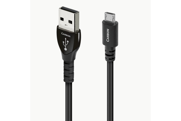 Carbon USB A - Micro USB, 0.75m Carbon USB A - Micro USB, 0.75m