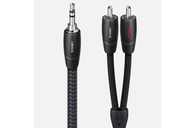Cablu audio Jack 3.5mm - 2 RCA  Audioquest Sydney 3m