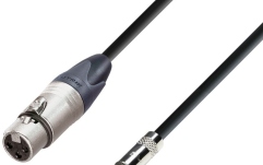 Cablu audio/microfon Adam Hall 5Star XLRf-miniTRS 1.5m Mono