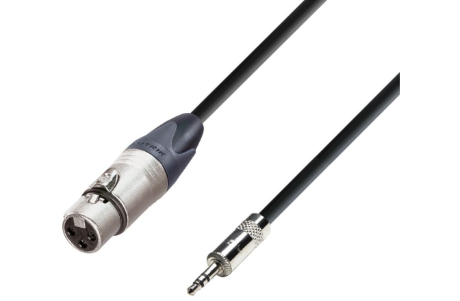 Cablu audio/microfon Adam Hall 5Star XLRf-miniTRS 1.5m Mono