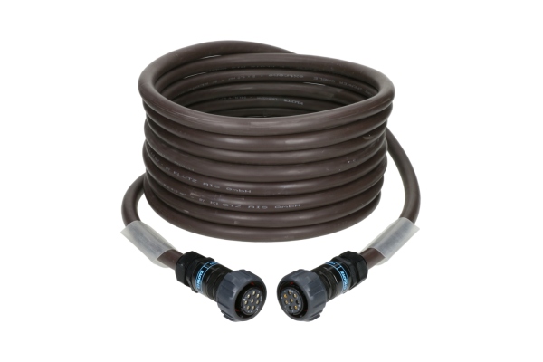 8x 4.0 mm² speaker cable eXtreme PVCPA-COM® 8p F/F with ring - 2x transparent - 20 m 8x 4.0 mm² speaker cable eXtreme PVCPA-COM® 8p F/F with ring - 2x transparent - 20 m