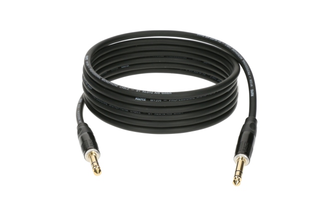 Cablu audio profesional Klotz professional analog audio cable - balancedwith balanced metal jacks by KLOTZ - gold plated - 20 m