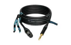 Cablu audio profesional Klotz TITANIUM StarQuad analog audio cable with female XLR by Neutrik® to balanced jack plug - 7.5 m